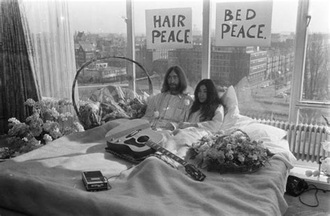 Yoko Ono's Bed-In for Peace; a Symbolic Gesture Against War and Social Unrest